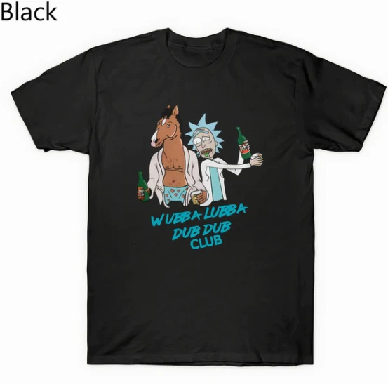 BoJack Horseman x Rick Sanchez Cool T-Shirt For Men