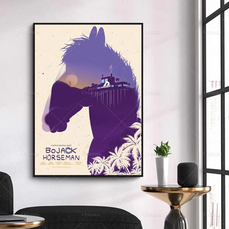 Bojack Horseman Canvas Poster